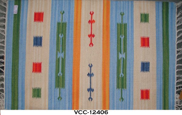 HAND WOVEN COTTON KILIM
